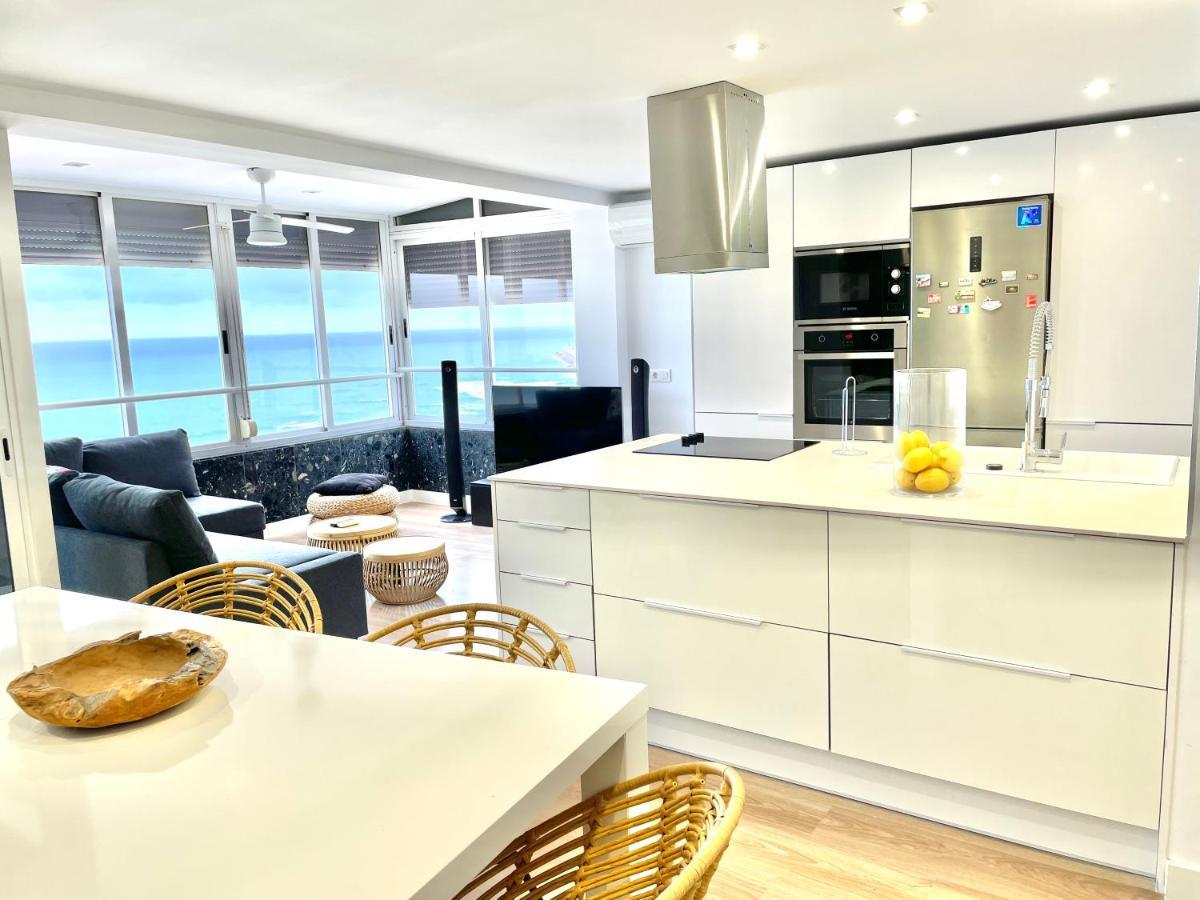Atico Duplex Playa De Gandia A 1Ra Linea De Playa Apartamento Exterior foto