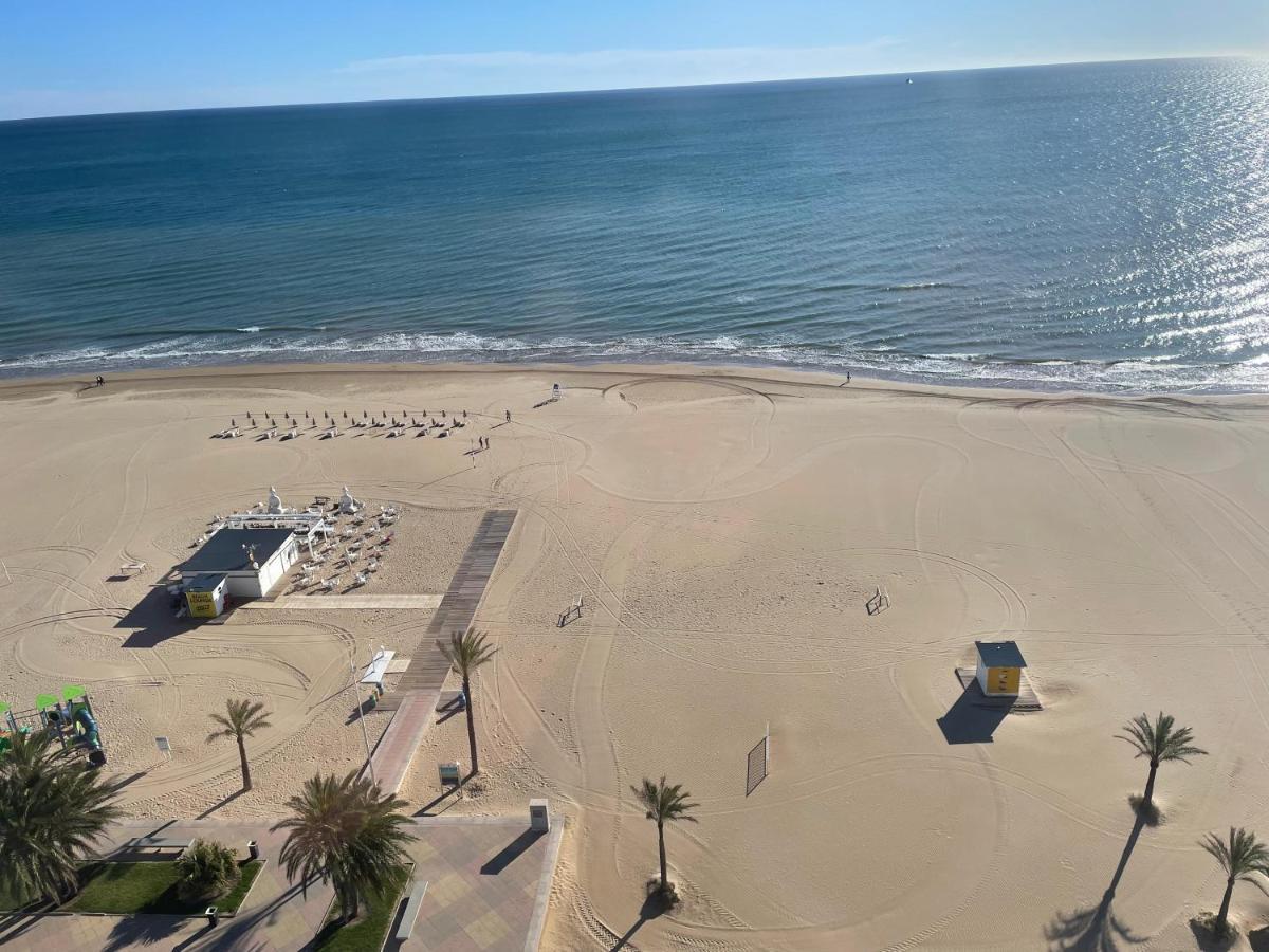 Atico Duplex Playa De Gandia A 1Ra Linea De Playa Apartamento Exterior foto