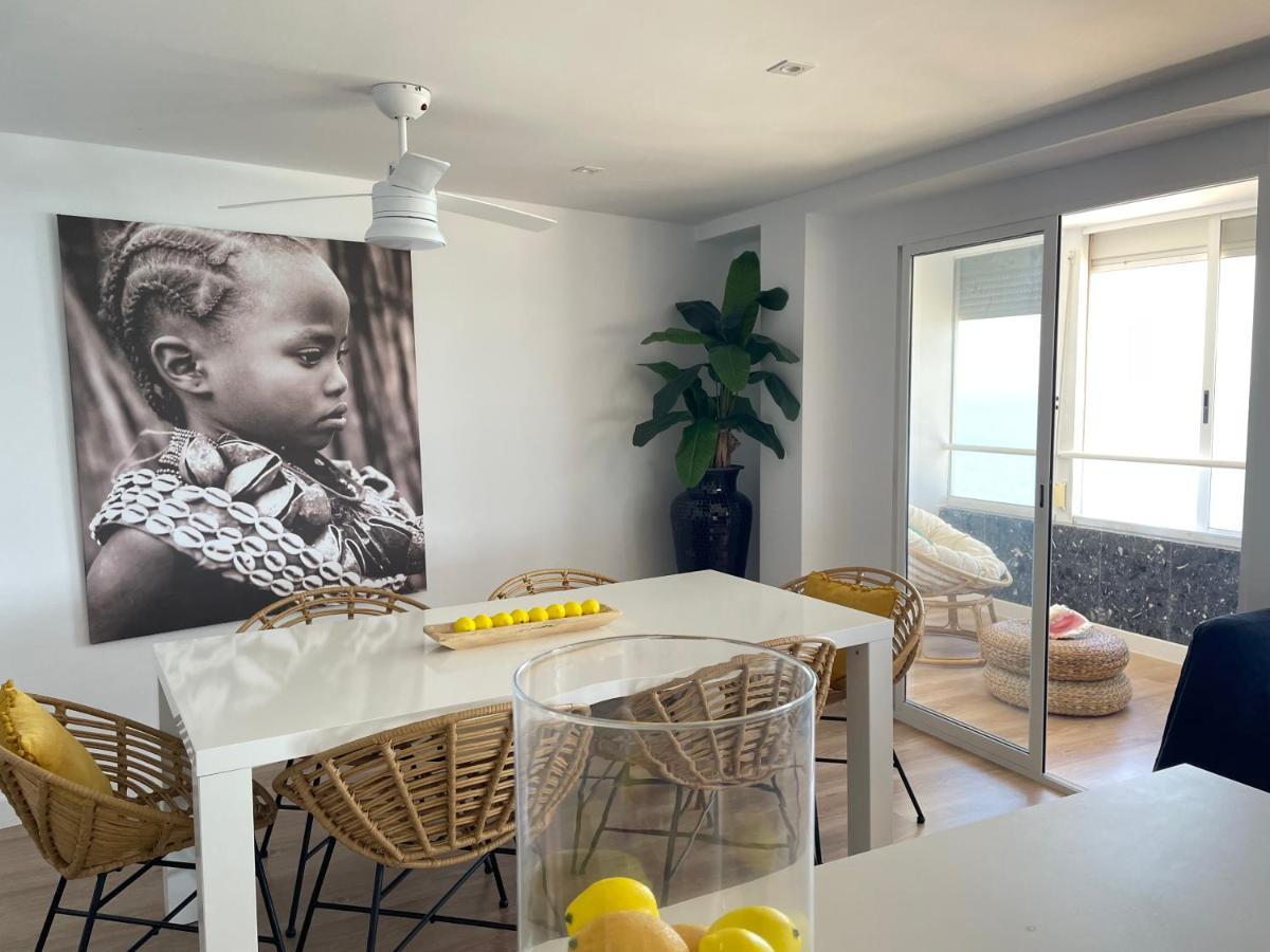 Atico Duplex Playa De Gandia A 1Ra Linea De Playa Apartamento Exterior foto