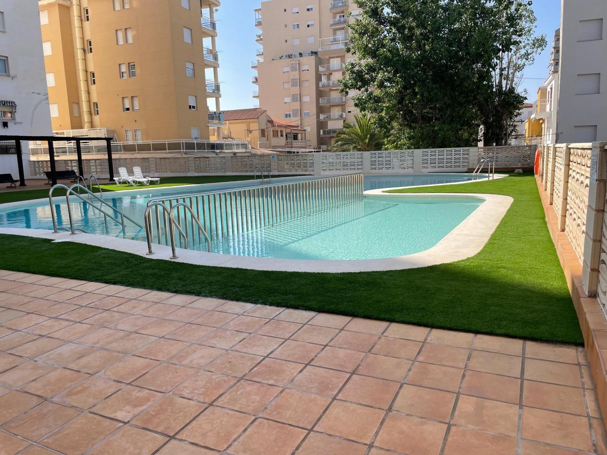 Atico Duplex Playa De Gandia A 1Ra Linea De Playa Apartamento Exterior foto